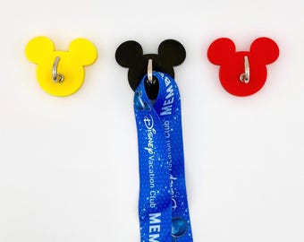 Magnetic Mouse Hook for Cruise Staterooms | Disney Fish Extender Gift | Stateroom Lanyard Holder