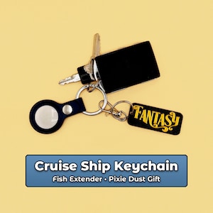 Cruise Ship Keychain – Disney Cruise Fish Extender Gift