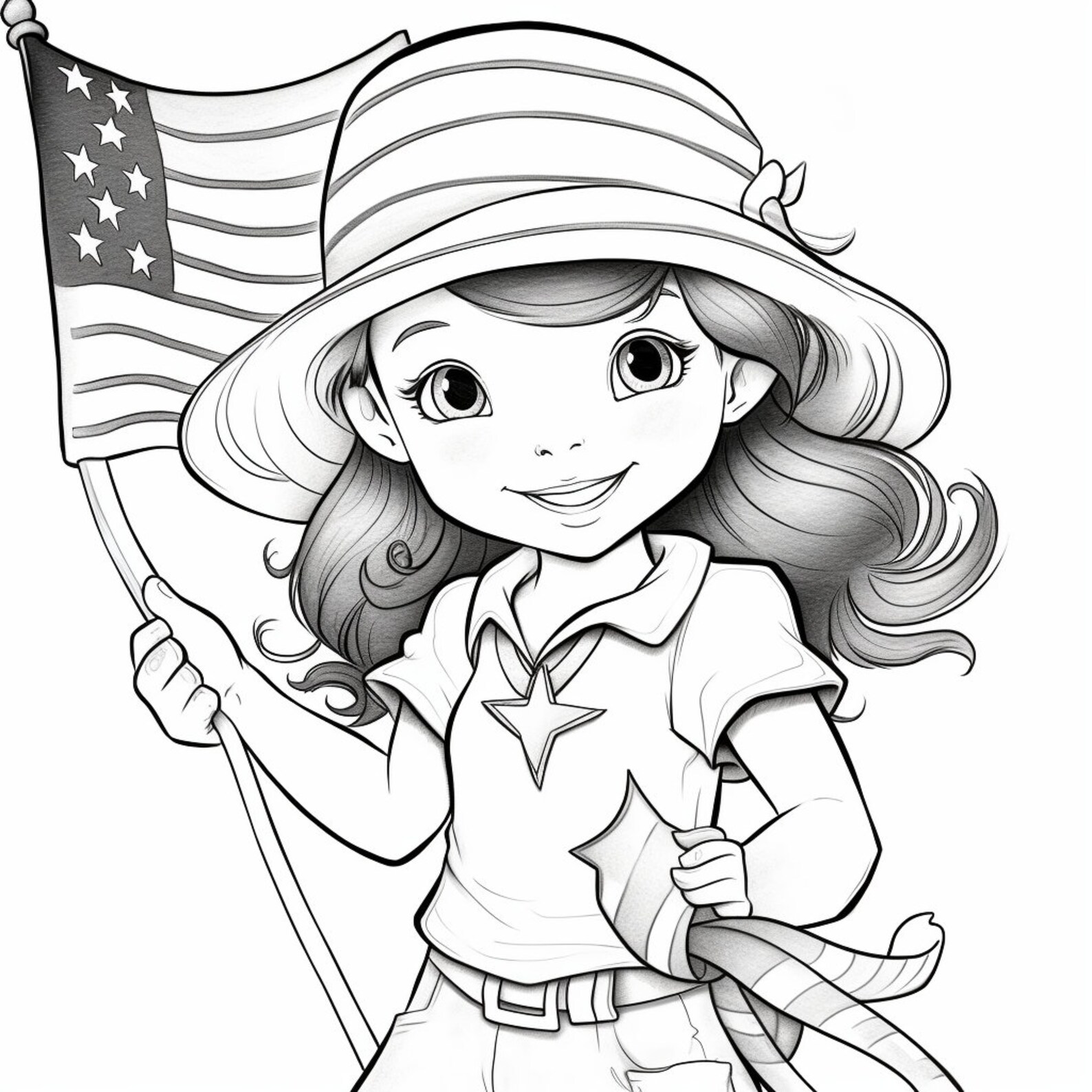 Fourth of July Coloring Pages, Printable, Downloadable - Etsy