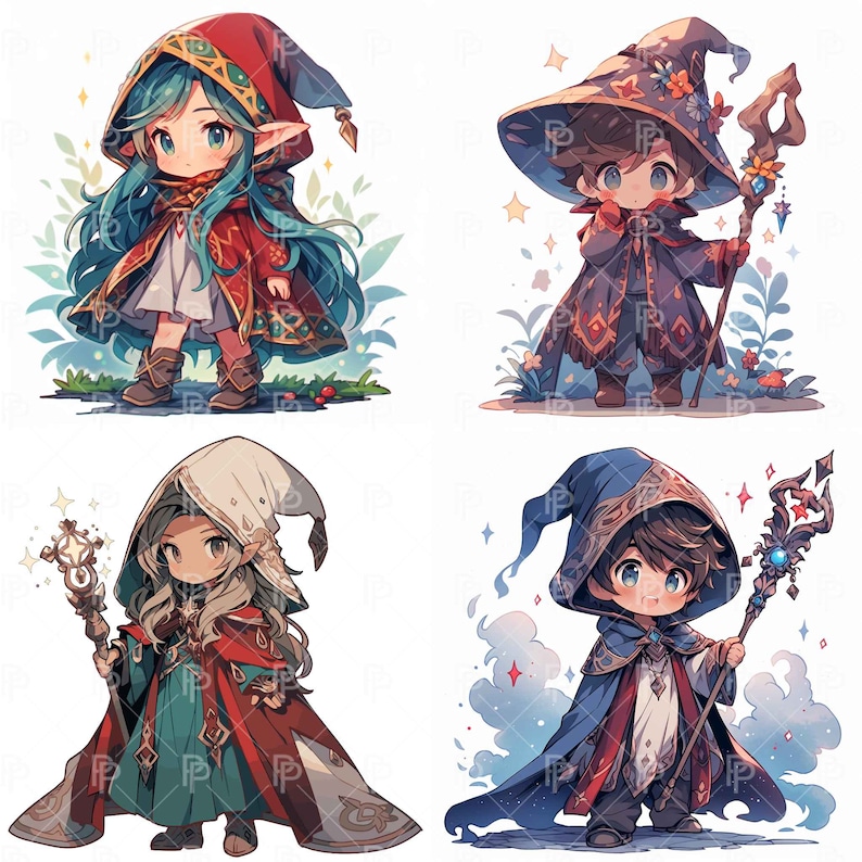 Dnd Rouge Chibi Custom Dnd Portrait - Anime Chibi Styled Dnd Characters for Tabletop ...