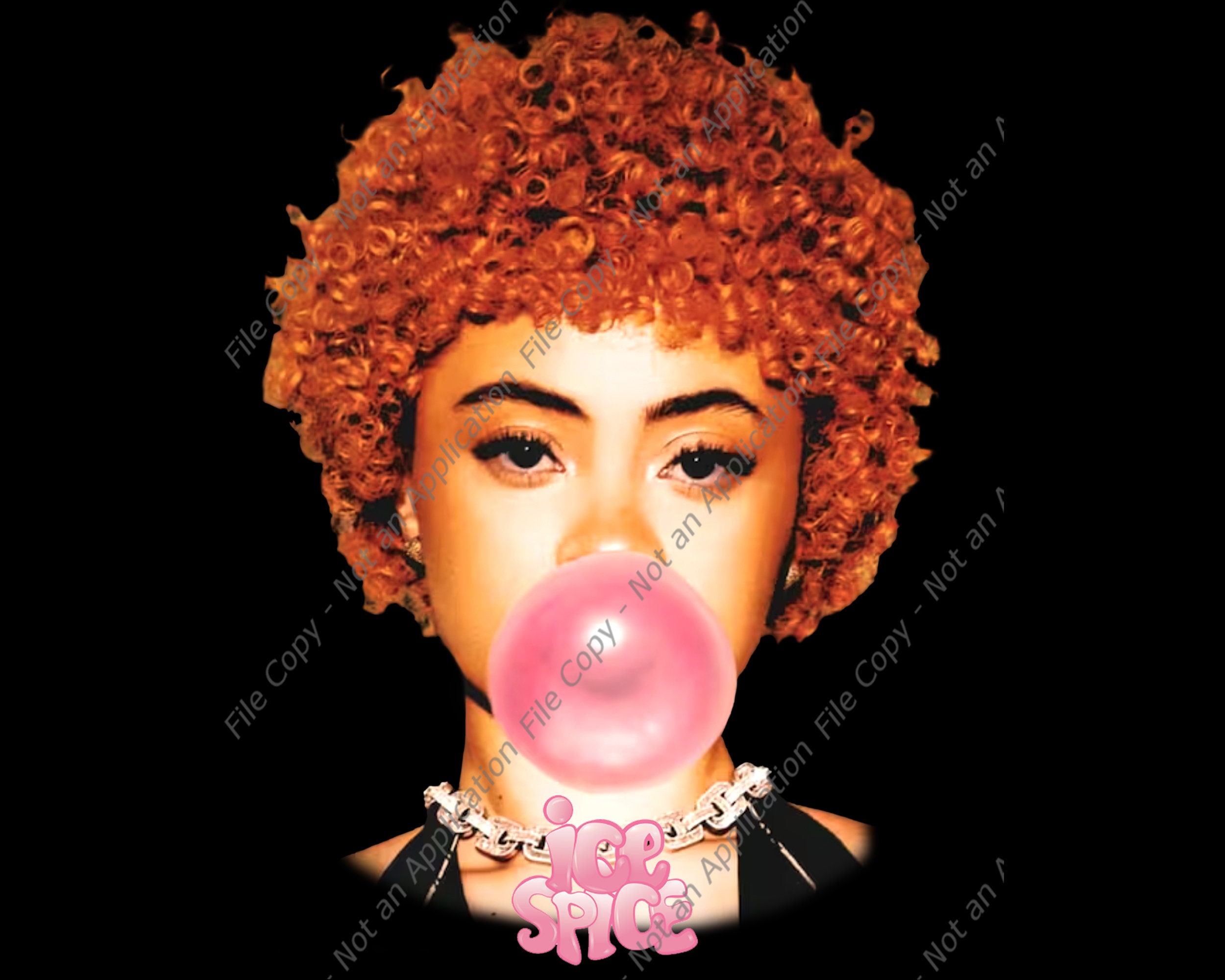 Ice Spice Png Ready to Print Printable Design Artist 90s Etsy New Zealand