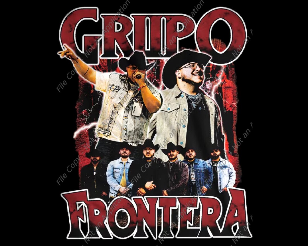 Grupo Frontera Png Ready to Print Printable Design Artist Etsy