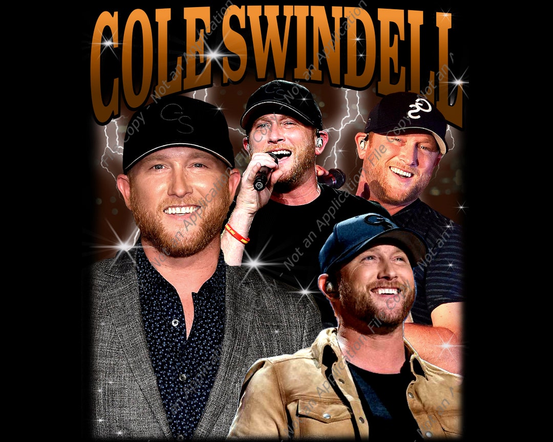 Cole Swindell Png , Ready to Print, Printable Design, Artist, 90s, Bts