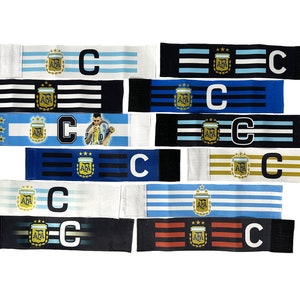 Argentina 3 Stars Soccer Captain Armband