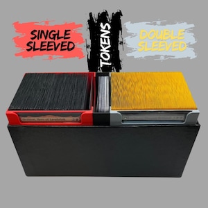 MTG Commander Deck & Token Containers - 3-Piece Bundle Box Set