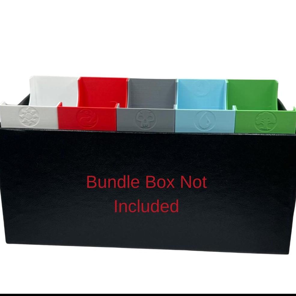 MTG Basic Land Sorting Containers – Organize Your Bundle Box Like