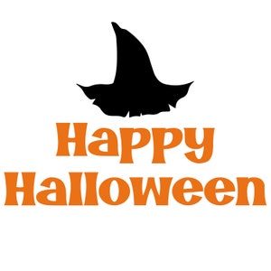 Happy Halloween SVG, Halloween witch SVG, Digital Download, Cut File, Sublimation, Clip Ar