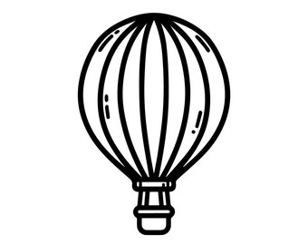 Heißluftballons SVG, Heißluftballon Clipart, Heißluftballon Png, svg Dateien für Cricut, sofort-Download, Heißluftballon svg