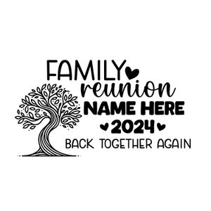 Árbol de reunión familiar SVG, Nuestras raíces son profundas SVG, SVG de reunión familiar, Diseño de camisa de reunión familiar, Árbol de reunión familiar 2023, Árbol de reunión 2024
