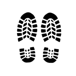 Scarpone da trekking Stampe SVG, PNG, EPS, download digitale istantaneo jpg