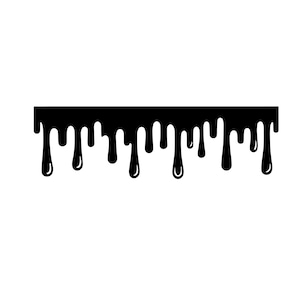 Dripping borders SVG,Dripping svg,Dripping borders Clipart,Choclate Paint drip Silhouette,Cut files Circut cutting files,Image Clipart shirt