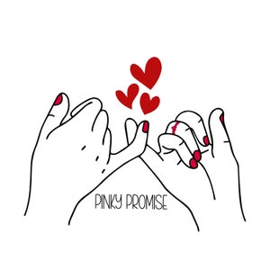Bester Freund Shirt PNG, Bestie SVG, Pinky Versprechen SVG, Schwester Shirt SVG, Freunde Shirt svg, geschnitten Datei für Cricut Silhouette - digitaler Download