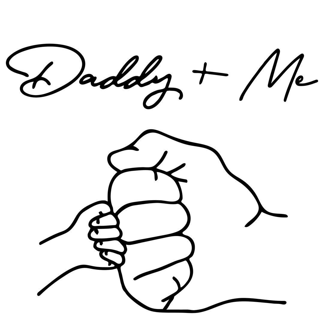 Daddy and Me Svg, Fist Pump Svg, Father and Son Svg, Daddy Svg, Dad Svg