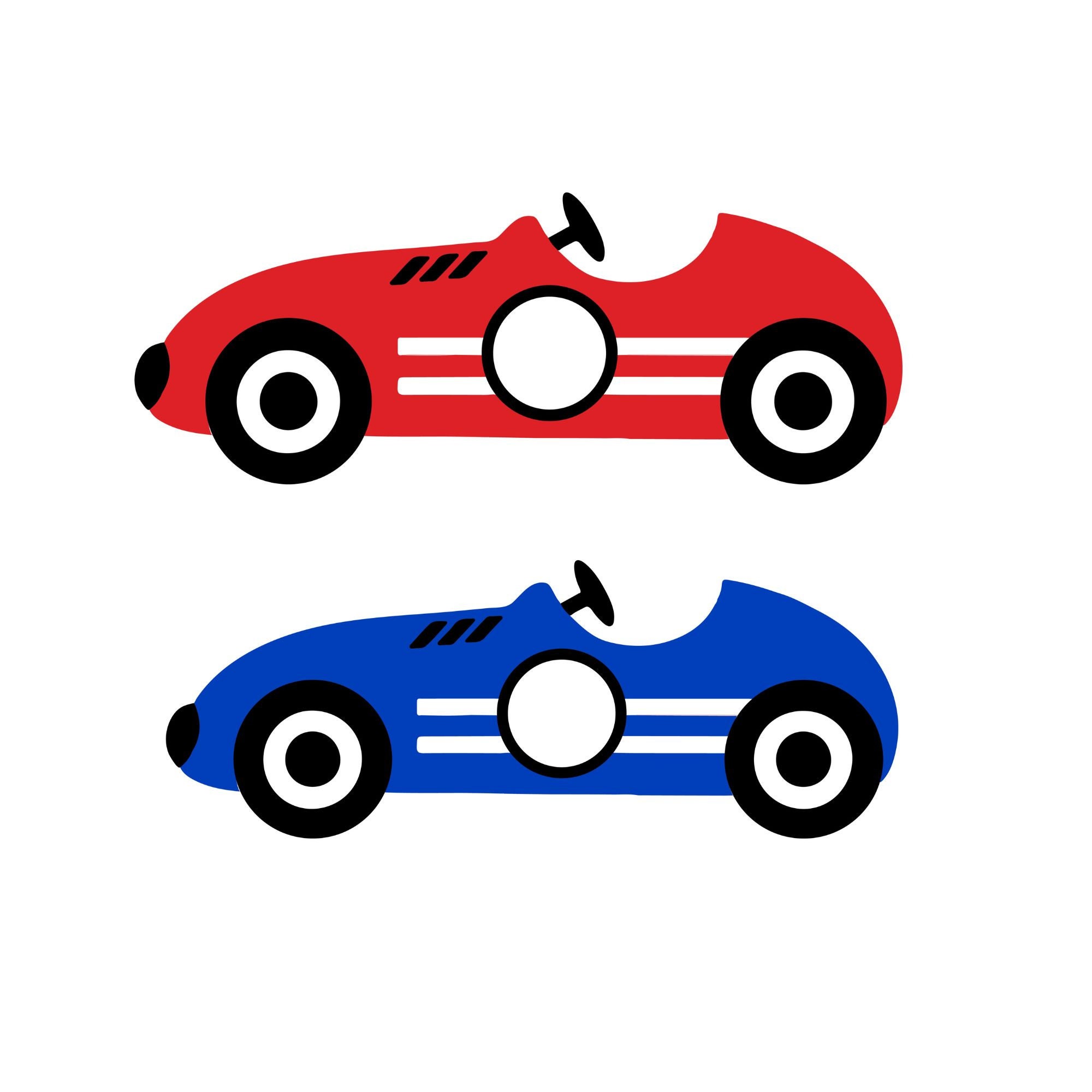 Racing Car SVG,Layered,Paper,Race,Retro,Birthday,Topper,Boy,Kids,Cut file,Vinyl,Transportation,Cricut,Vehicles,Instant download DXF