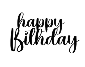 Happy Birthday SVG | Digital Download | svg