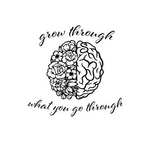 Floral Brain Mental Health SVG PNG, Mental Health svg, SVG Files, Self Love svg, Floral svg, Mental Health, graphics download, svg cut files