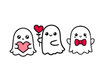 Valentine's Day Ghost png Ghosts with hearts graphic Retro Ghost Valentine png sublimation Heart Mug png You're my Boo Valentine card png