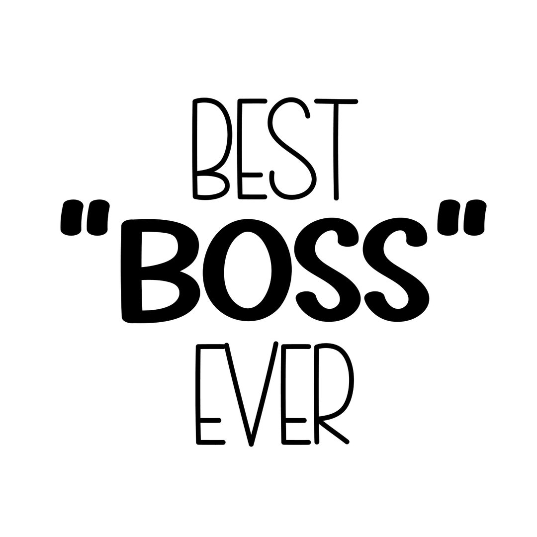Best Boss Ever SVG, Digital Download, Svg, Png, Jpeg, Eps, Boss's Day ...