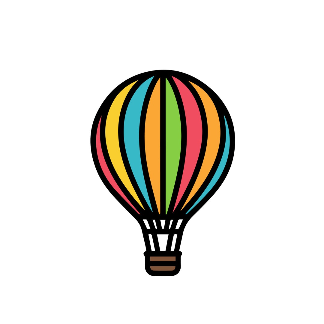 Hot Air Balloon Svg, Svg Files, Svg Files for Cricut, Svg Cricut, Svg ...