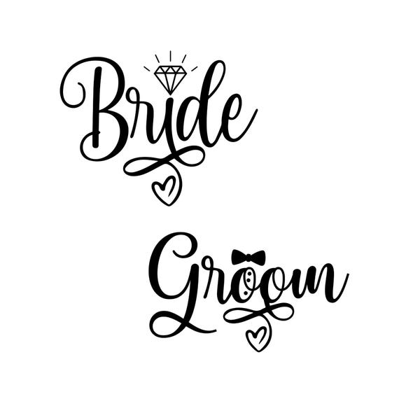 Bride Groom svg, Bride svg, Groom svg, wedding party svg, wedding svg, darling svg, wedding party svg, bridal svg, bride and groom svg