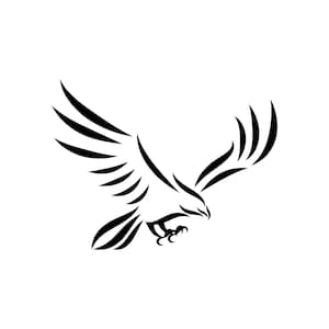 Adler SVG für Schneidmaschinen, SVG-Dateien, Clipart, Circut, Schneiddateien, Png, Clipart, Instant Download DXF