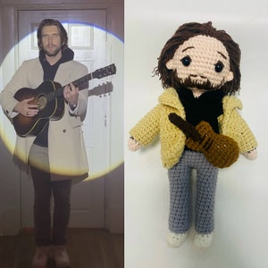 Personalized Crochet Dolls, Crochet Couple Gift, Custom Crochet Portrait, Doll From Portrait, Look Alike Doll, Gifts for Mom Her Mothers Day image 3