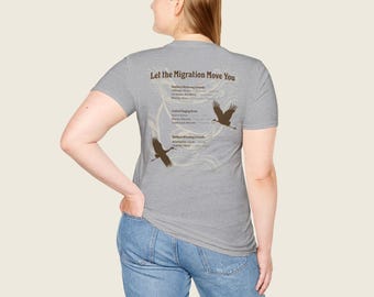 Sandhill Crane Migration Tour Shirt – Central Flyway Bird Watching Tee