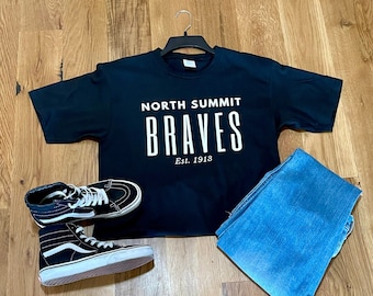 NS Brave Tshirt, North Summit Braves T-shirt, NSHS T shirts