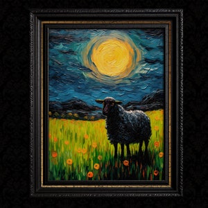 Black Sheep Art Print