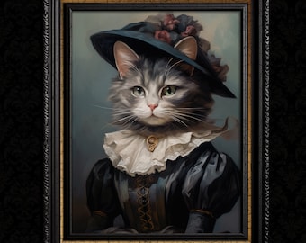 Cat Wall Art Print