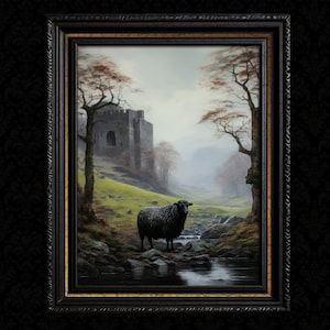 Black Sheep Art Print