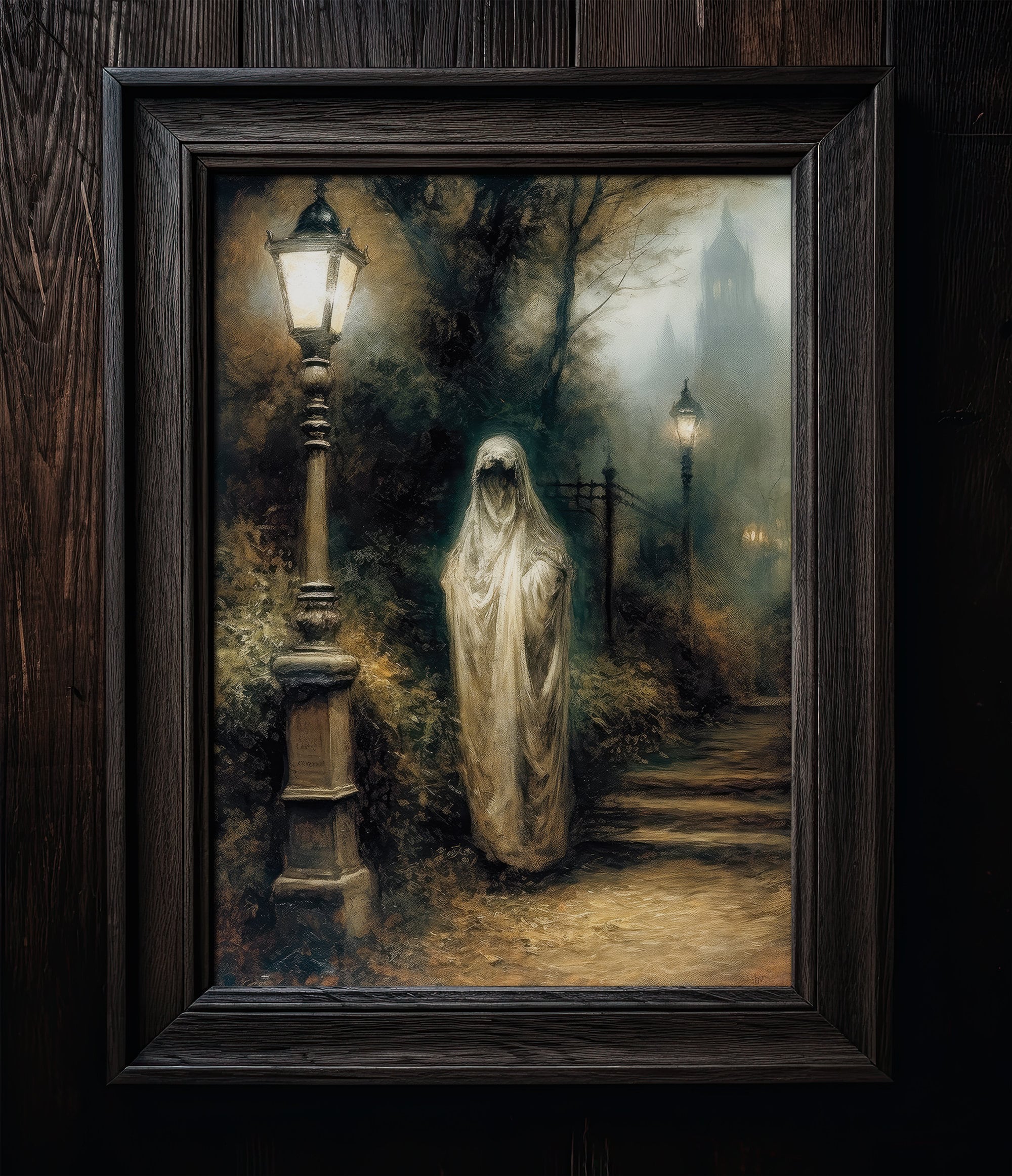 Victorian Ghost in the City - Gothic Wall Decor - Etsy