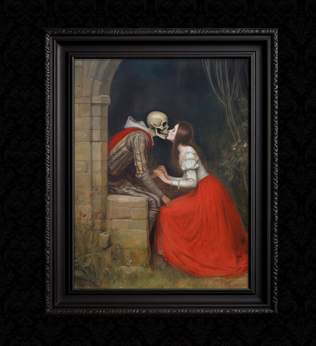 Gothic Romance Wall Decor Art Print Etsy UK
