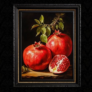 Pomegranate Decor Wall Art Print