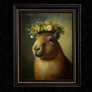 Capybara Geschenk - Tier Dekor Druck