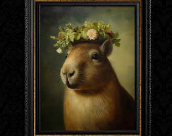 Capybara Gift - Animal Decor Print