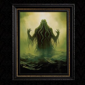 Cthulhu Wall Art Pint