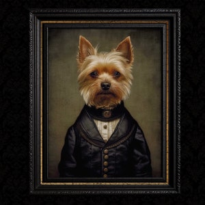 Yorkie Wall Art Print