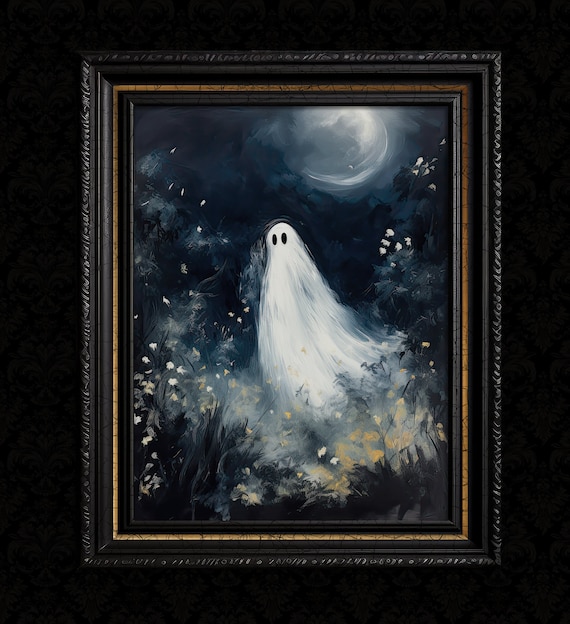Ghost Painting #3 - the Blue One - Etsy
