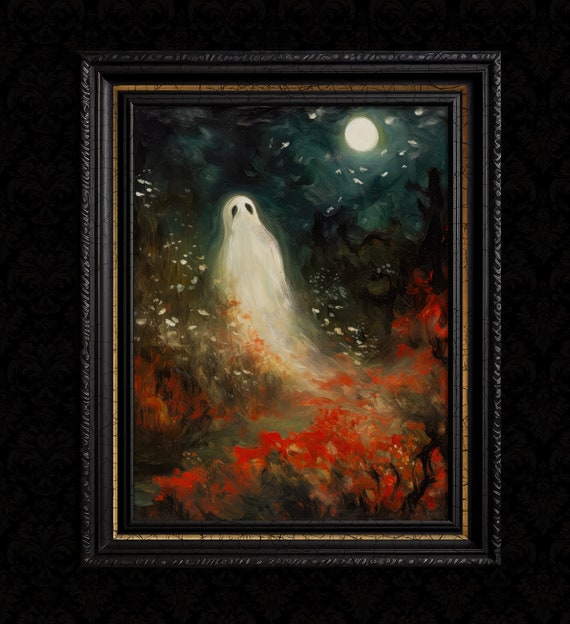 Ghost Painting #2 - the Red One - Etsy