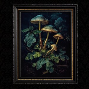 Mushroom Wall Decor Print