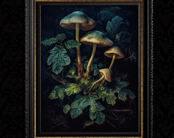 Mushroom Wall Decor Print