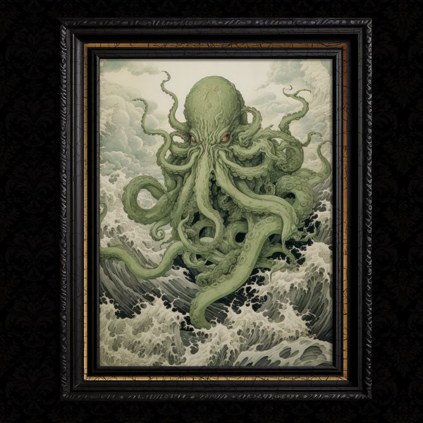 Lovecraft Cthulhu Poster