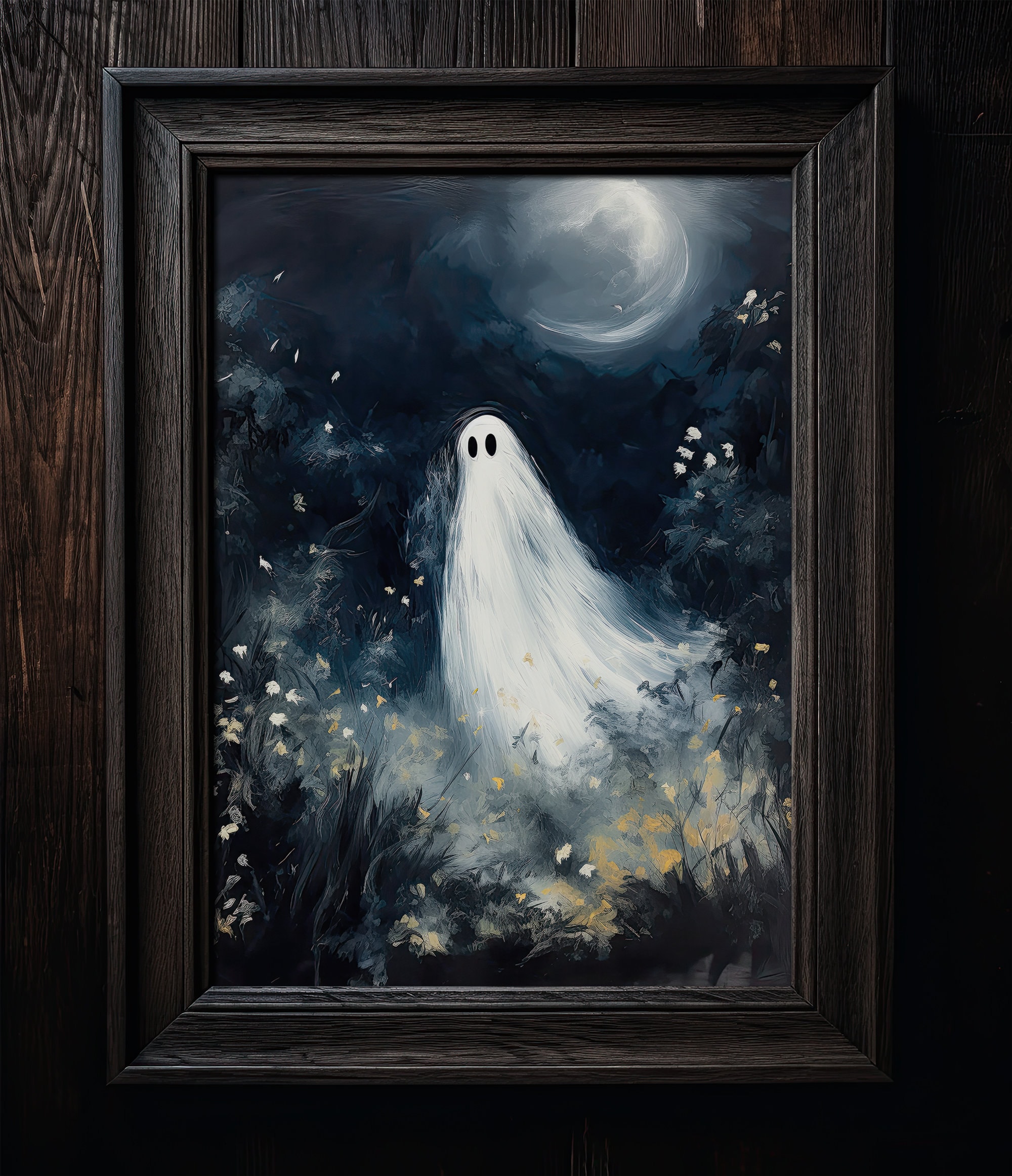 Ghost Painting #3 - the Blue One - Etsy