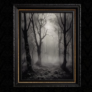 Dark Forest Wall Decor Print