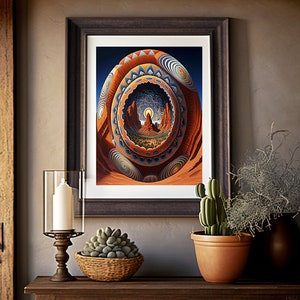 Eye of Sedona - Fine Art Print