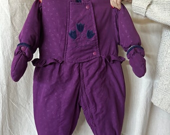 Vintage snow suit