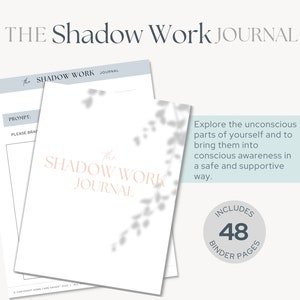 Shadow Work Journal, Anxiety Workbook, Enlightenment, Mental Health, Shadow Work Prompts, Heal Trauma