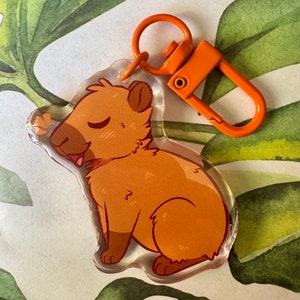 Capybara Keychain - Capy Charm