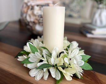 Sunflower Candle Ring, Small Sunflower Wreath, Sunflower Decor, Small Wreath, Sunflowers, Sunflower Home Accent, Candle Ring, Gift Ideas